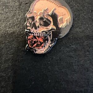 BSC The Halloween Skull Rose Enamel Pin